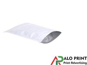 Túi Zip Nhôm Hai Mặt Bạc Đáy Đứng