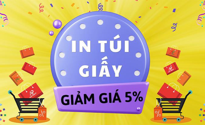 banner in túi giấy aloprint