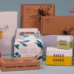 Hộp giấy kraft đựng bánh thu hút