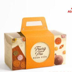 Hộp giấy kraft đựng bánh cao cấp