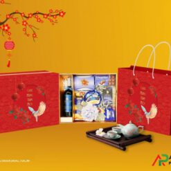 In túi giấy đựng quà Tết doanh nghiệp