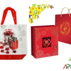 In túi giấy đựng quà Tết sang trọng