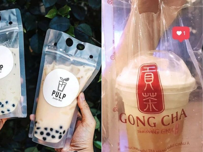 Túi đựng trà sữa