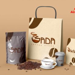 Thiết kế túi giấy đựng cà phê