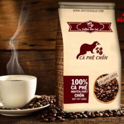 Túi giấy đựng cà phê chồn