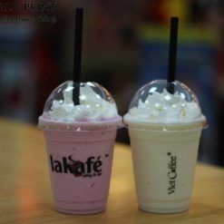 Mẫu ly nhựa nắp cầu 1