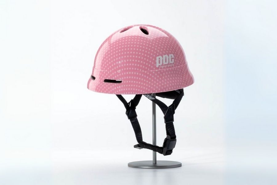 Nón bảo hiểm POC nửa đầu màu hồng