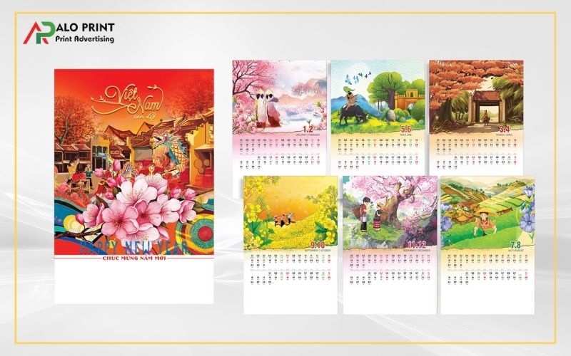 Tại Sao Nên Đặt In Lịch Tết 2026 Tại Alo Print