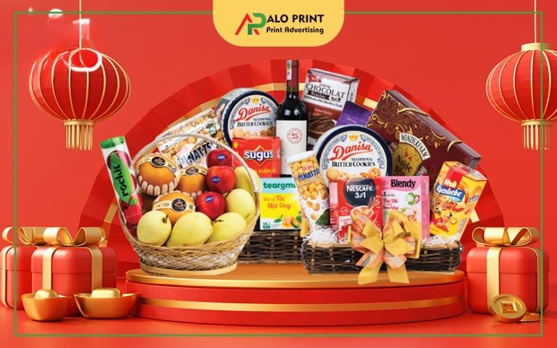 Giỏ quà Tết cao cấp