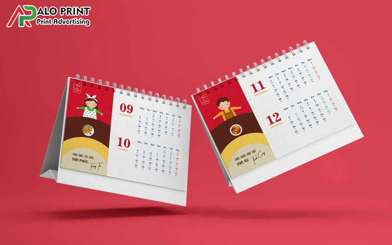 Nhận in lịch tết treo tường và in lịch để bàn Nhận in lịch tết treo tường và in lịch để bàn