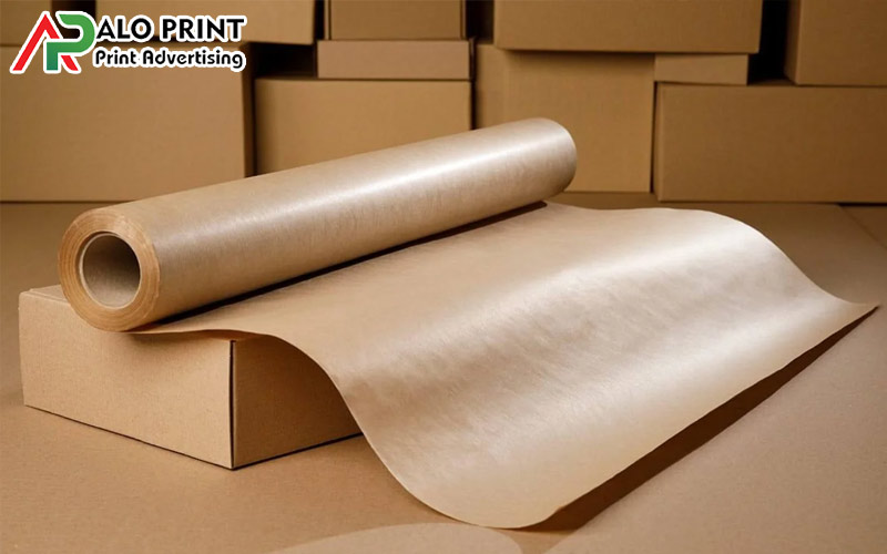 Ảnh polaroid và giấy kraft